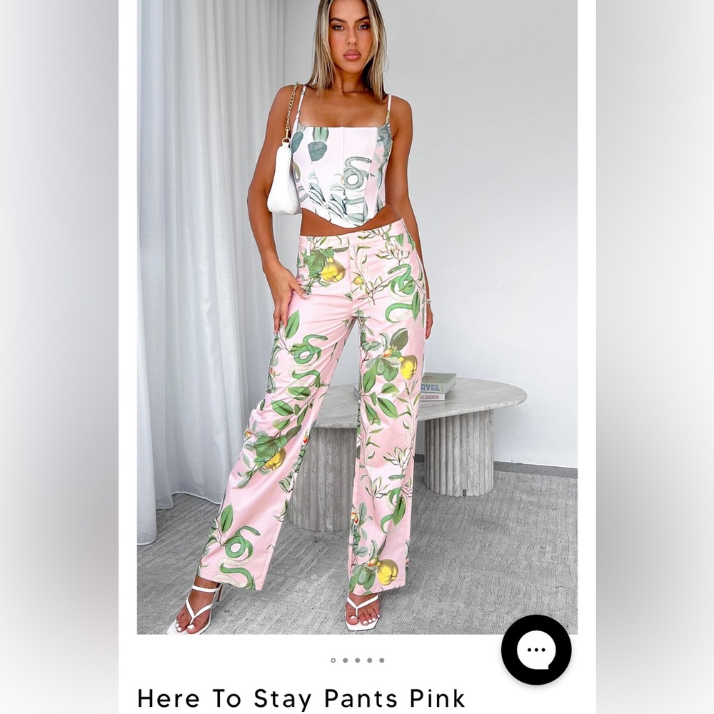 White fox here to stay serpent pants